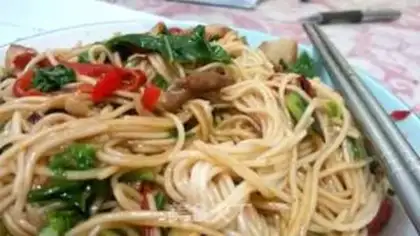Make Pork noodles step 7