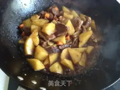 Make Potato beef step 13