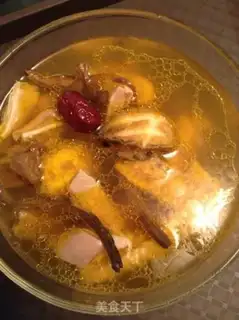 Make Abalone chicken pork belly soup step 13