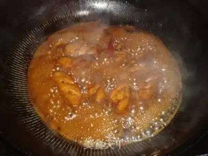 Make Coke chicken wings step 9