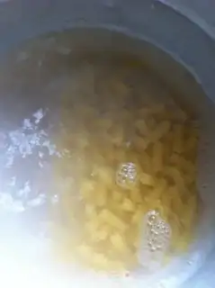 Make Corn shrimp pasta step 4