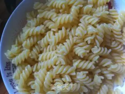 Make Corn shrimp pasta step 5