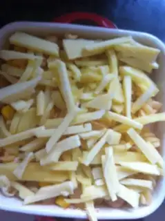 Make Corn shrimp pasta step 12