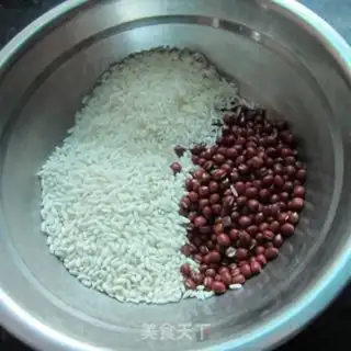 Make Red bean rice congee step 0