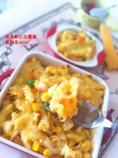 Make Corn shrimp pasta step 14