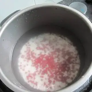 Make Red bean rice congee step 2