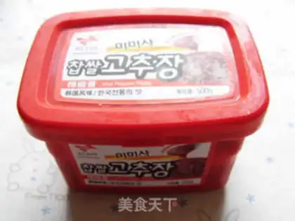 Make Korean mud tofu step 2