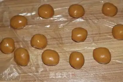 Make Bean and egg yolks step 10