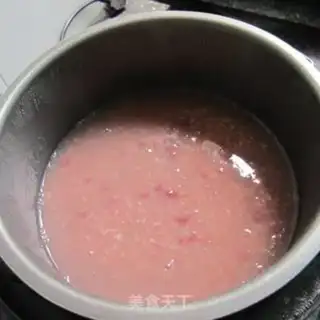 Make Red bean rice congee step 5