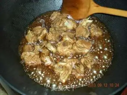 Make Red burn ribs step 2
