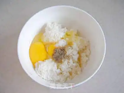 Make Rice eggcakes step 4