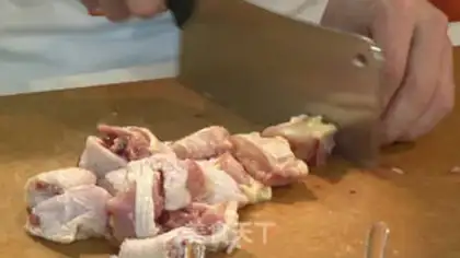 Make Coconut-juice chicken step 1