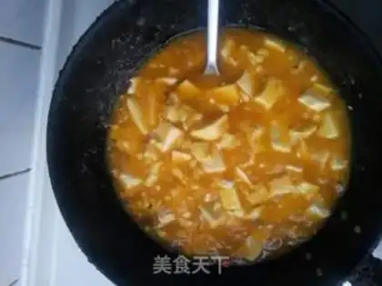 Make Crab butter tofu step 16