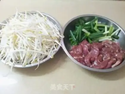 Make Meatloafed river powder step 1