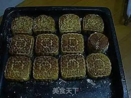 Make Rose potato mooncake step 7