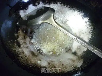 Make Garlic spinach step 2