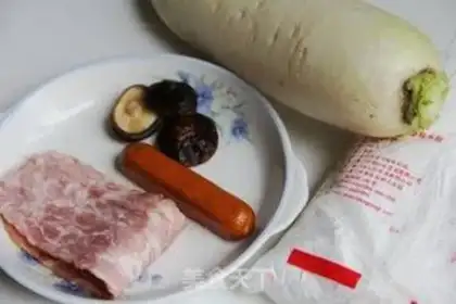 Make Bacon radish step 0