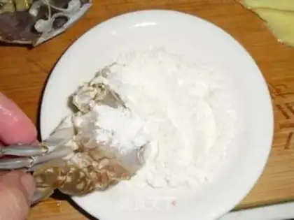 Make Curry eggs and crabs step 3
