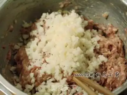 Make Pearl rice balls step 3