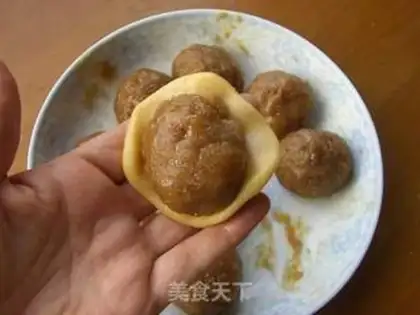 Make The grapefruit moon cake step 7