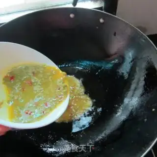 Make Sour bean omelet step 5