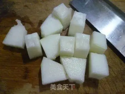 Make The pasta burns the melon step 9