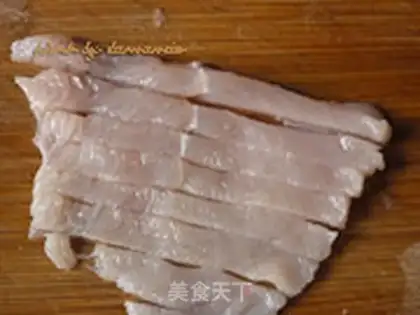 Make Eggplant chicken step 1