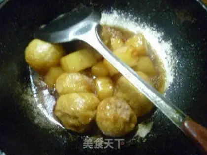 Make The pasta burns the melon step 17