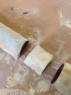 Make Donkey rolls step 8