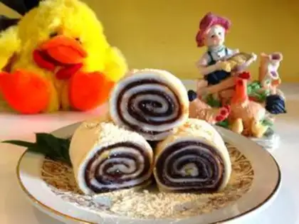 Make Donkey rolls step 9