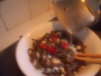 Make Frozen root powder step 7
