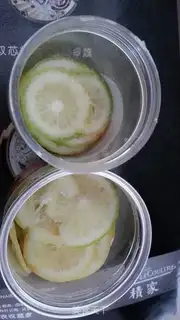 Make Honey lemon tea step 4