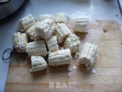 Make Cornline bone soup step 3