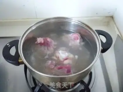 Make Cornline bone soup step 4