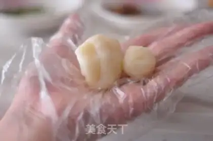 Make mahjong potato ice cream mooncake step 6