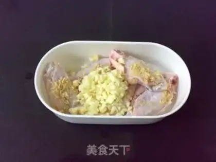 Make Garlic chicken on the wing step 1