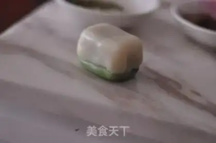 Make mahjong potato ice cream mooncake step 12