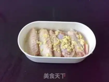 Make Garlic chicken on the wing step 2