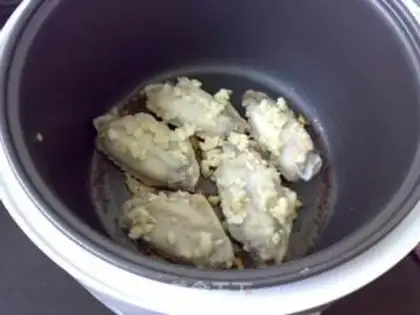 Make Garlic chicken on the wing step 6