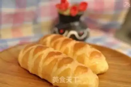 Make Olive-shaped souffle bread step 13
