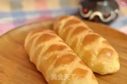 Make Olive-shaped souffle bread step 14