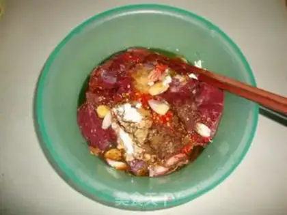 Make Pepper iron steak step 0