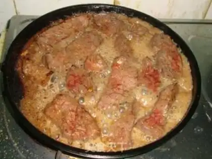 Make Pepper iron steak step 3