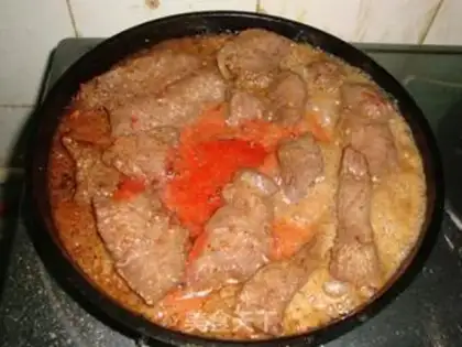 Make Pepper iron steak step 4