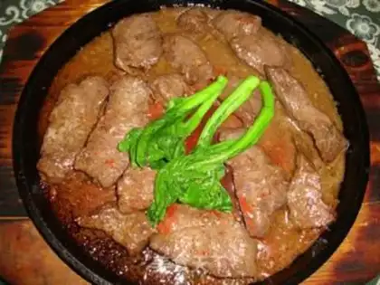 Make Pepper iron steak step 5