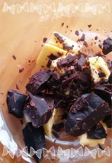 Make Brownie cheesecake step 6