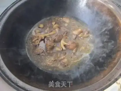 Make Pumpty chicken with mushrooms step 6