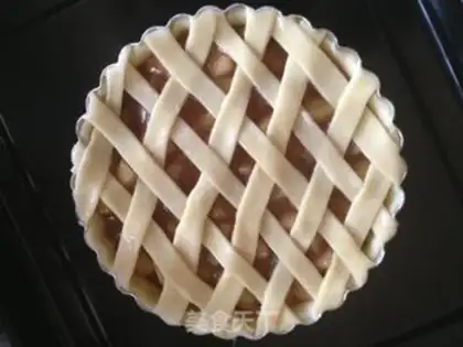 Make Peach apple pie step 12