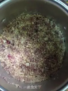 Make Chocolate blueberry cheese step 1