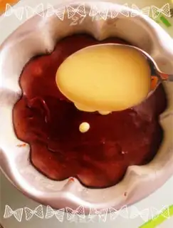 Make Brownie cheesecake step 19